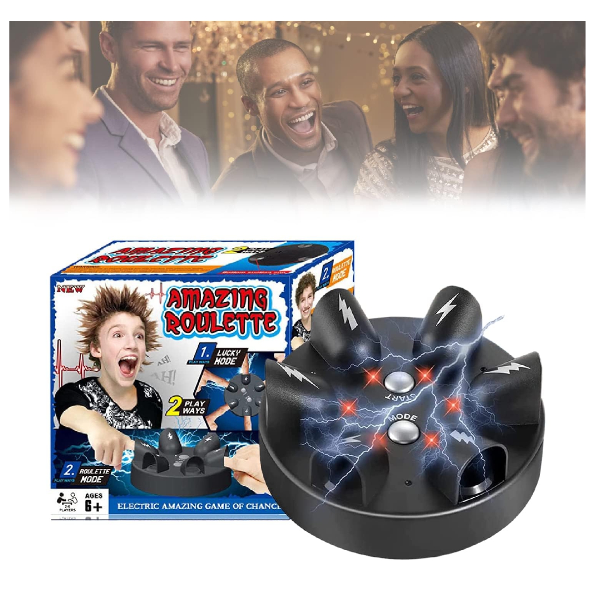 Miniatura 2 de Juego Detector De Mentiras 6 Jugadores